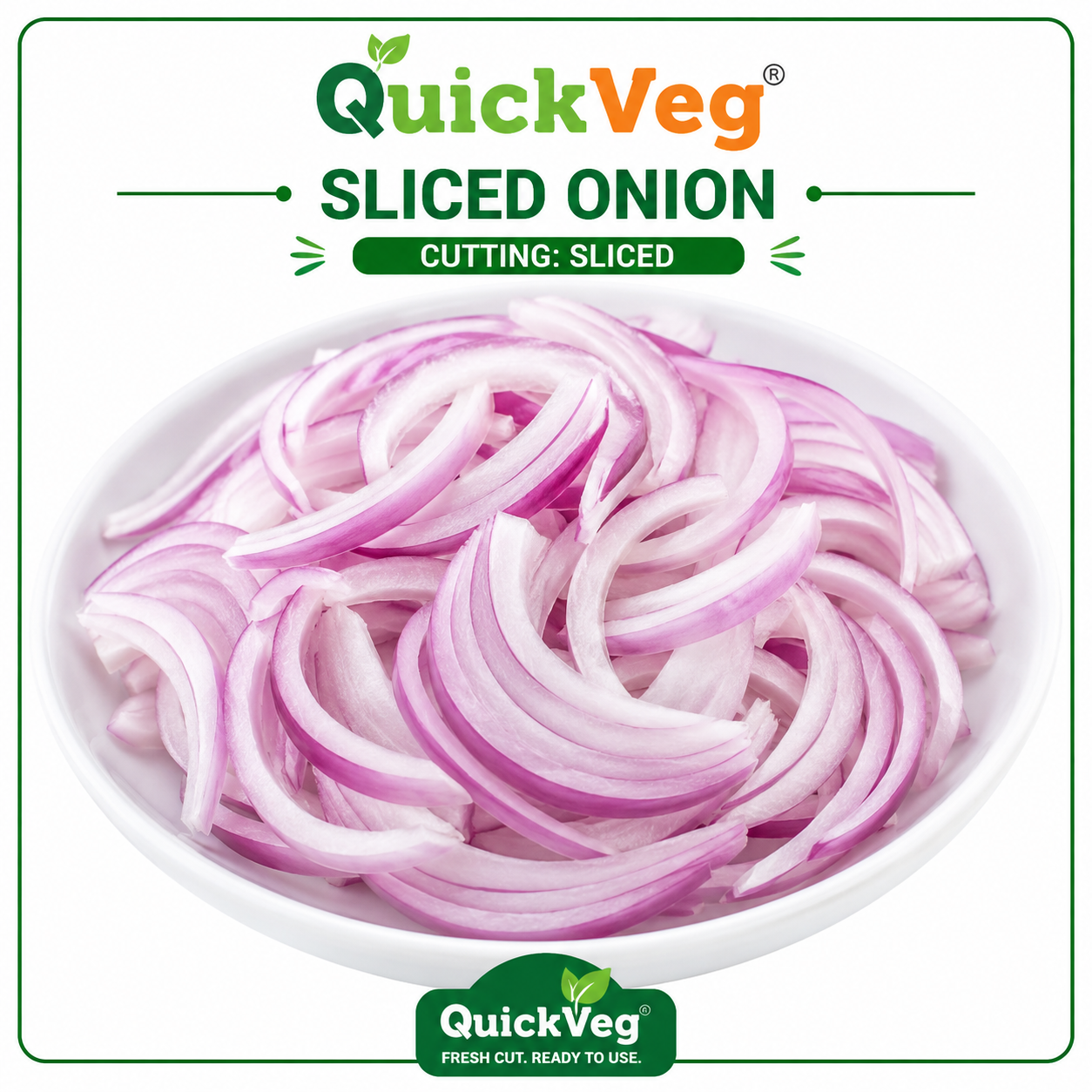 Sliced Onion 500 GM